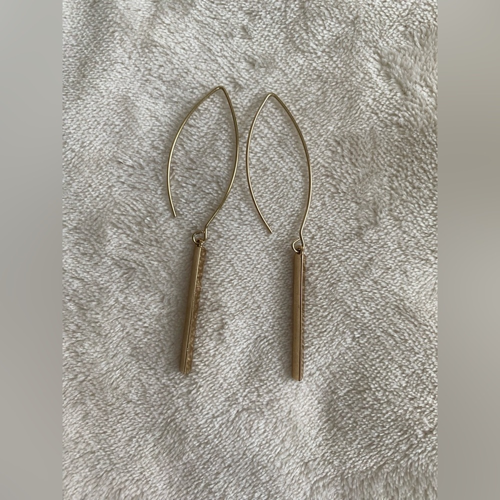 Express Gold Geometric Earrings